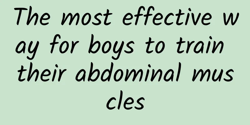 The most effective way for boys to train their abdominal muscles