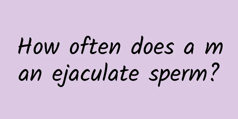 How often does a man ejaculate sperm?
