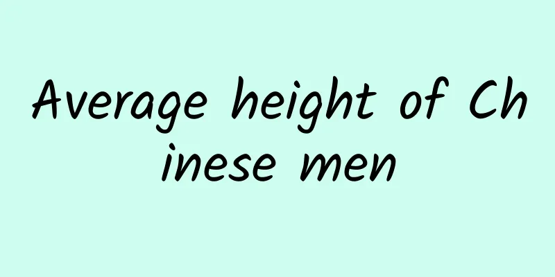 Average height of Chinese men