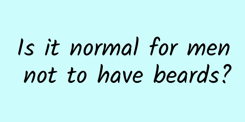 Is it normal for men not to have beards?