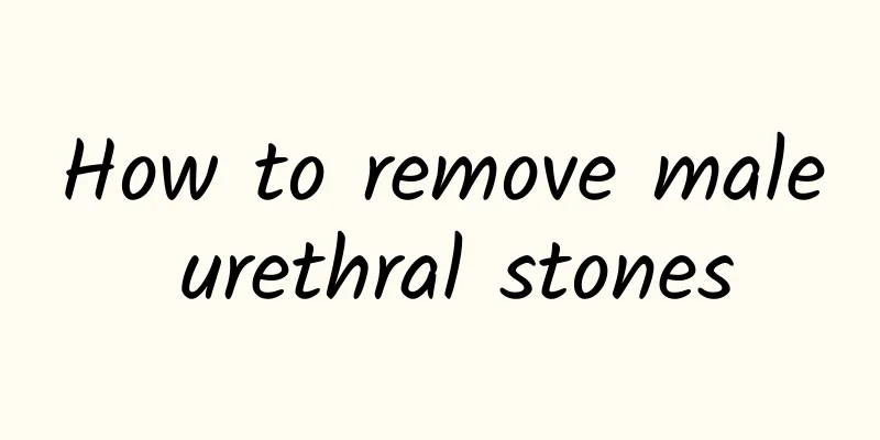 How to remove male urethral stones