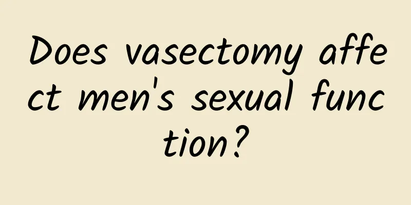 Does vasectomy affect men's sexual function?
