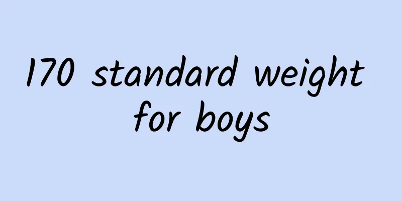 170 standard weight for boys
