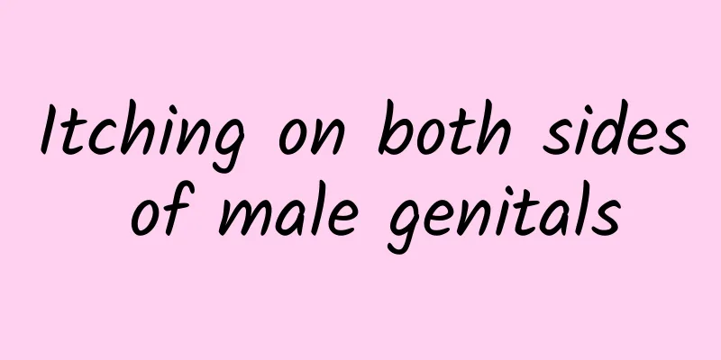 Itching on both sides of male genitals