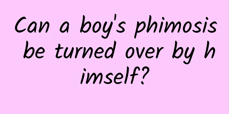 Can a boy's phimosis be turned over by himself?