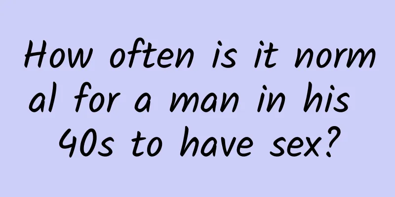 How often is it normal for a man in his 40s to have sex?
