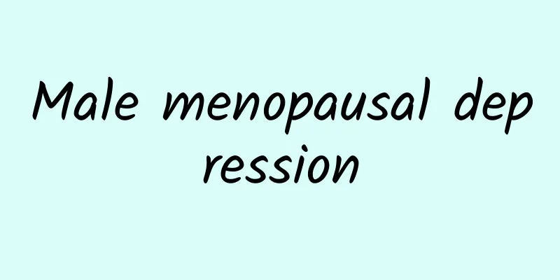Male menopausal depression