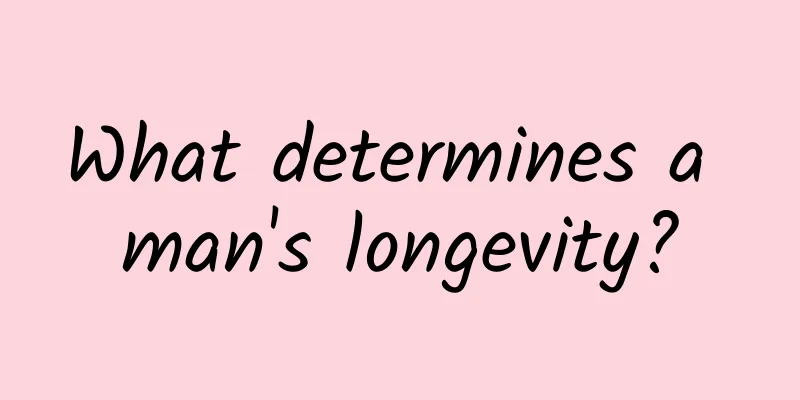 What determines a man's longevity?