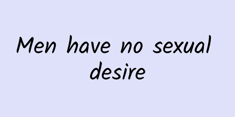 Men have no sexual desire