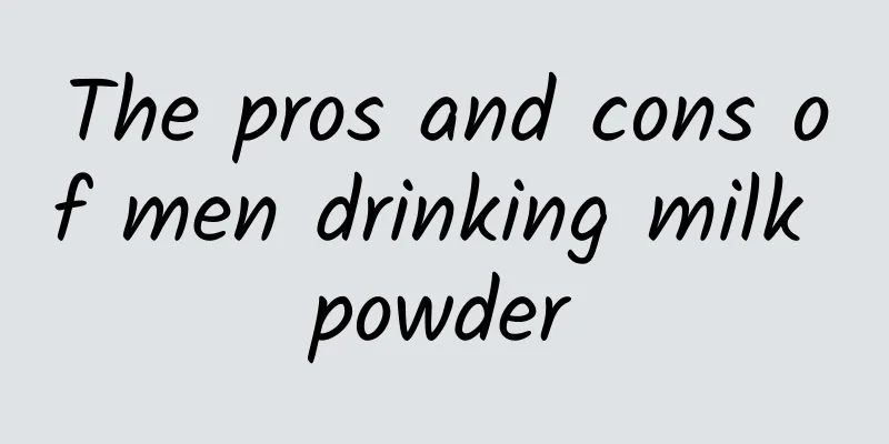 The pros and cons of men drinking milk powder