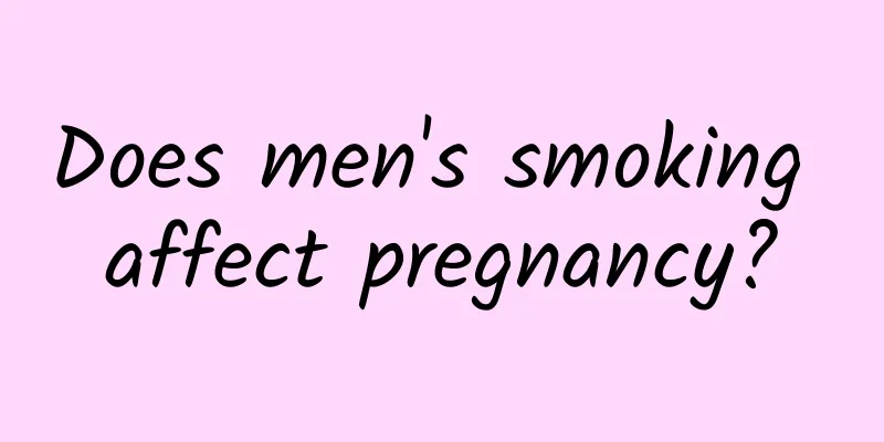 Does men's smoking affect pregnancy?