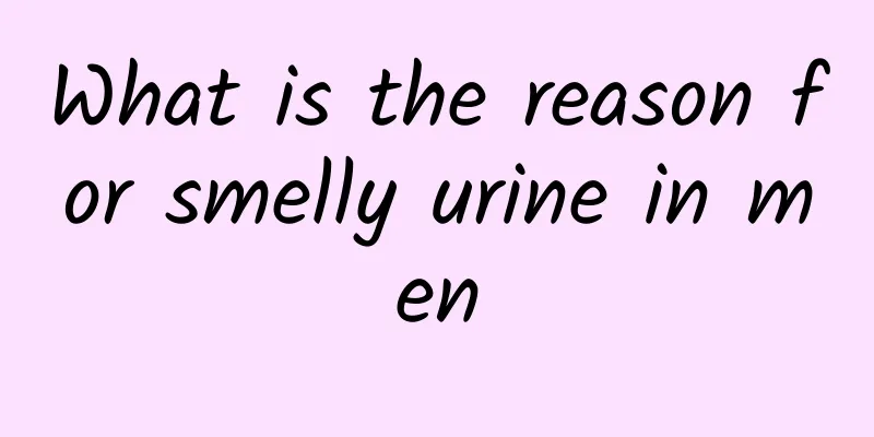 What is the reason for smelly urine in men