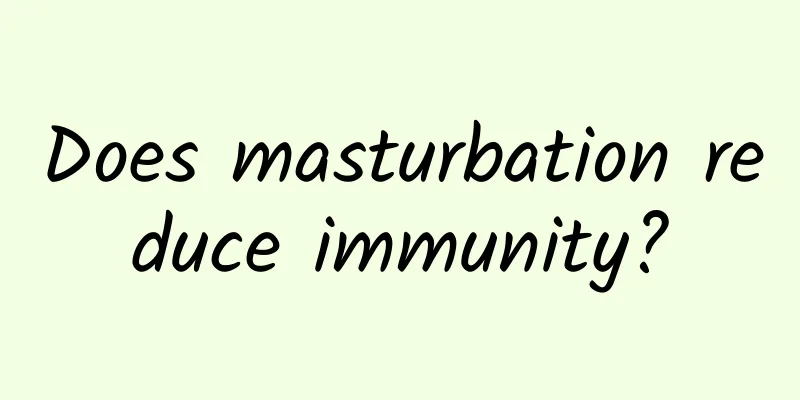 Does masturbation reduce immunity?
