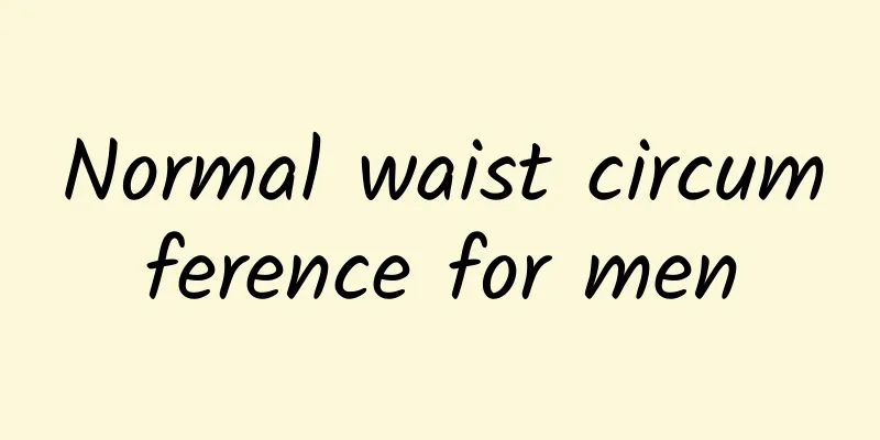 Normal waist circumference for men