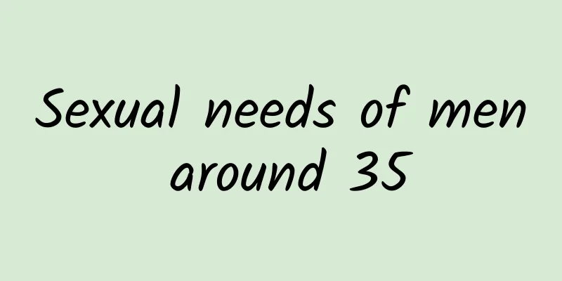 Sexual needs of men around 35