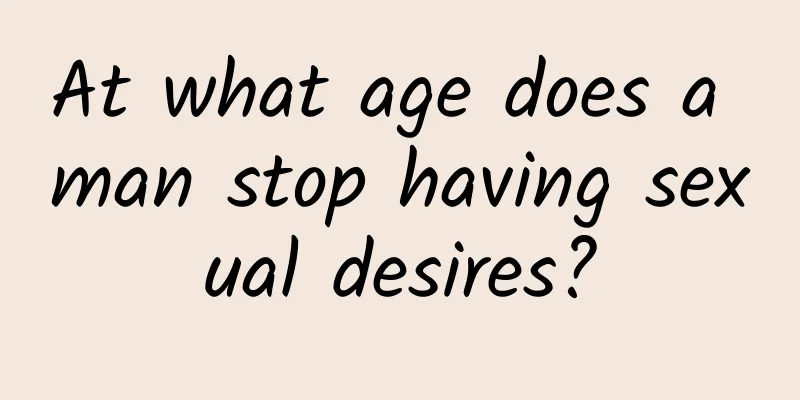 At what age does a man stop having sexual desires?