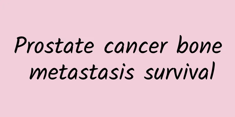 Prostate cancer bone metastasis survival