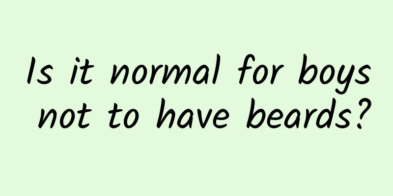 Is it normal for boys not to have beards?