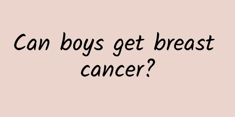 Can boys get breast cancer?