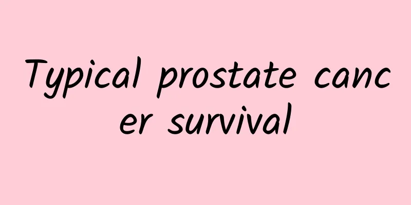 Typical prostate cancer survival