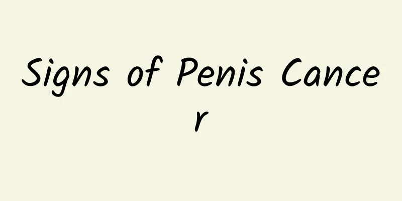 Signs of Penis Cancer