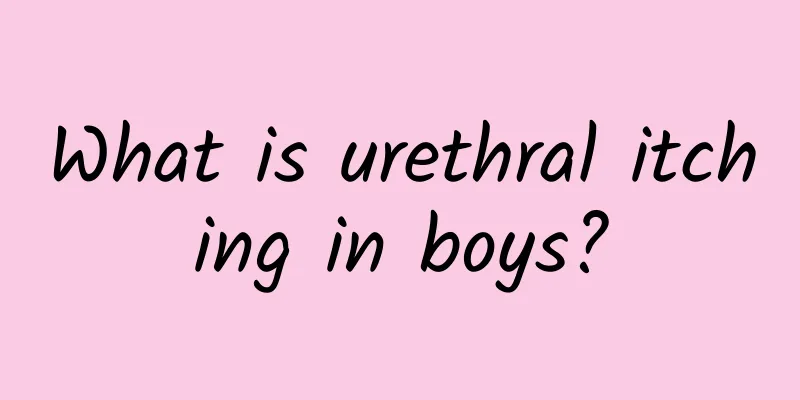 What is urethral itching in boys?