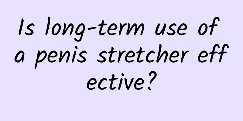 Is long-term use of a penis stretcher effective?