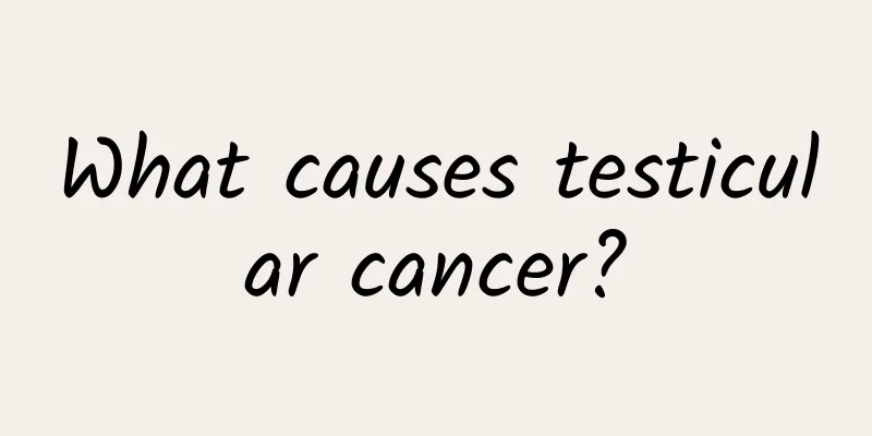 What causes testicular cancer?