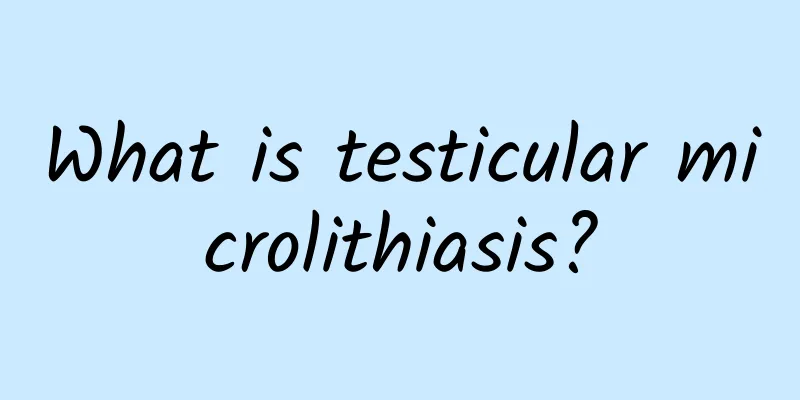 What is testicular microlithiasis?