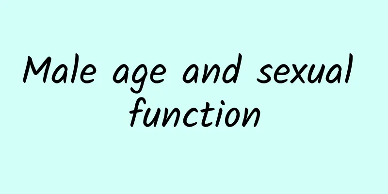 Male age and sexual function