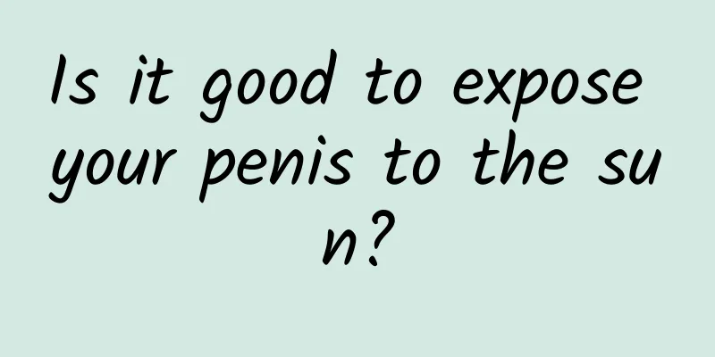 Is it good to expose your penis to the sun?