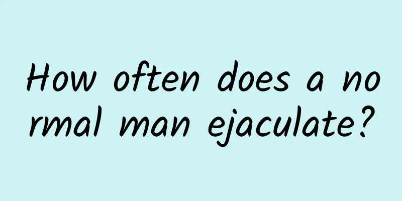 How often does a normal man ejaculate?