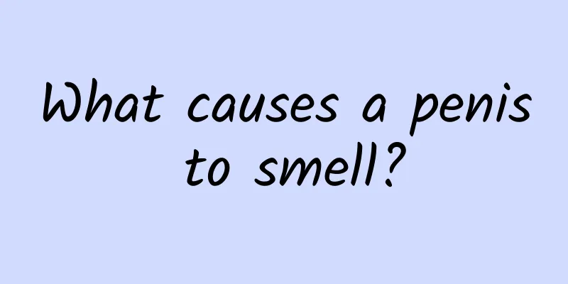 What causes a penis to smell?