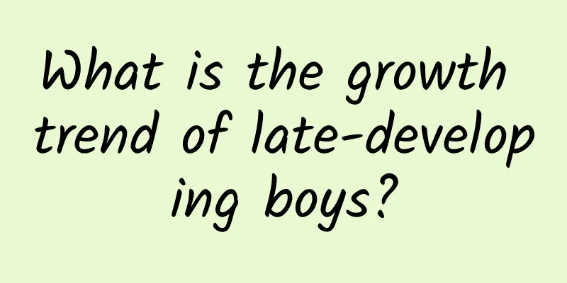 What is the growth trend of late-developing boys?
