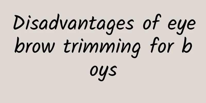 Disadvantages of eyebrow trimming for boys