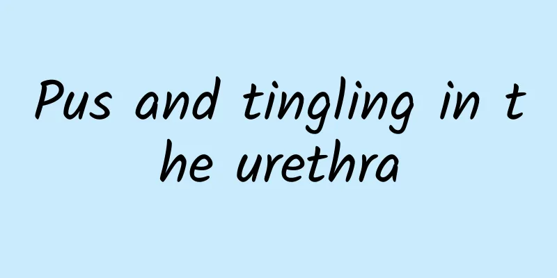 Pus and tingling in the urethra