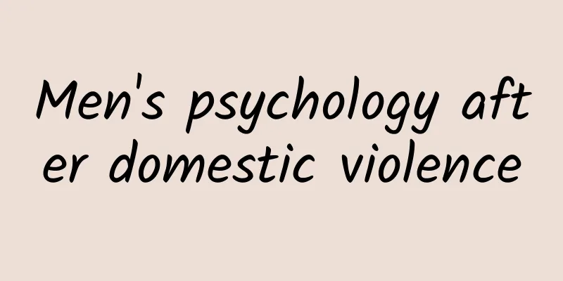 Men's psychology after domestic violence