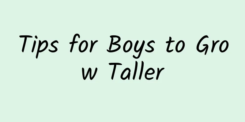 Tips for Boys to Grow Taller