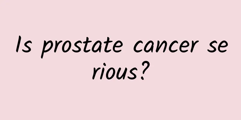 Is prostate cancer serious?