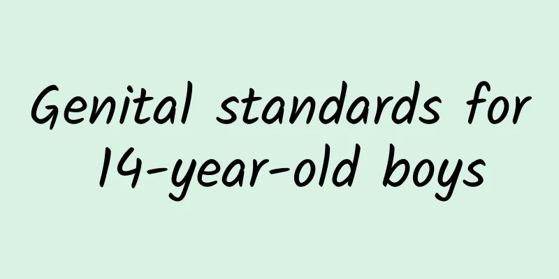 Genital standards for 14-year-old boys