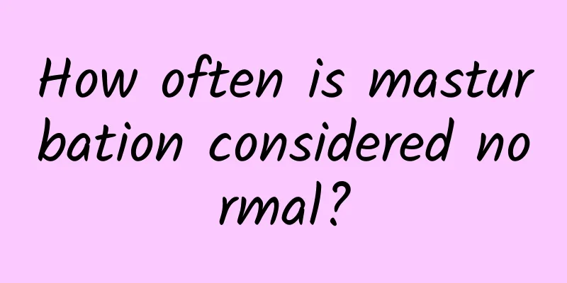 How often is masturbation considered normal?