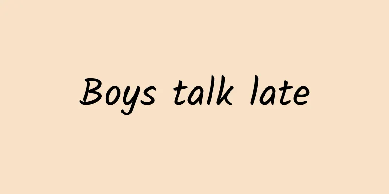 Boys talk late
