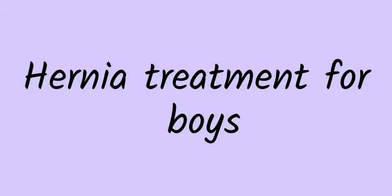 Hernia treatment for boys