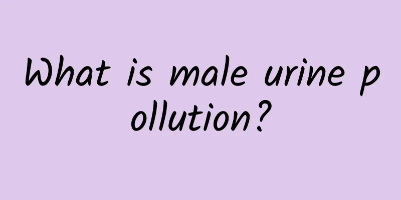 What is male urine pollution?
