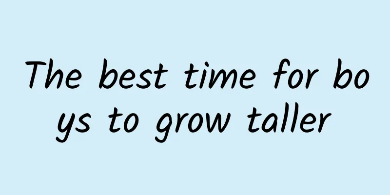 The best time for boys to grow taller