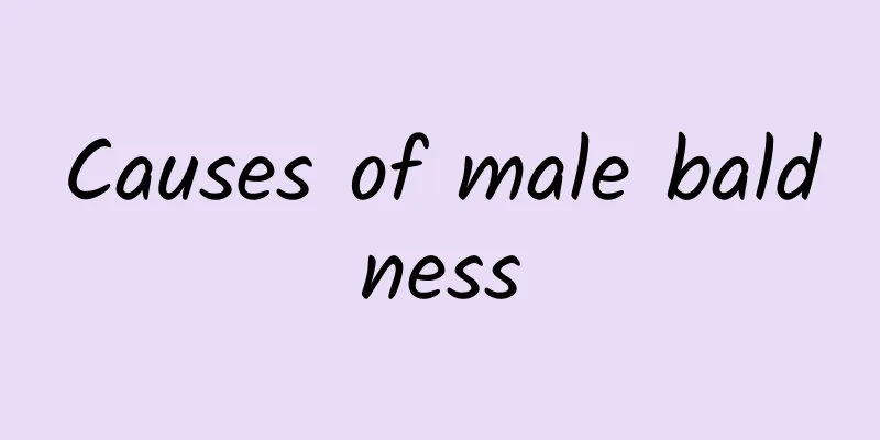 Causes of male baldness