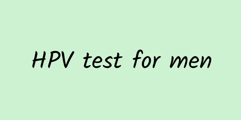 HPV test for men