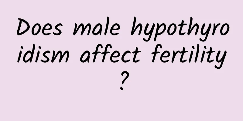 Does male hypothyroidism affect fertility?