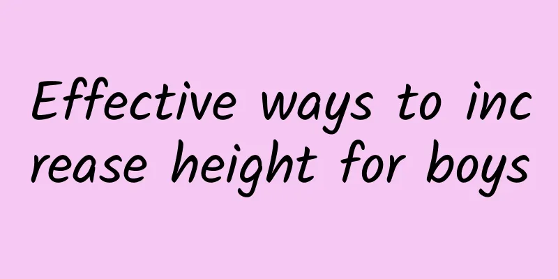 Effective ways to increase height for boys