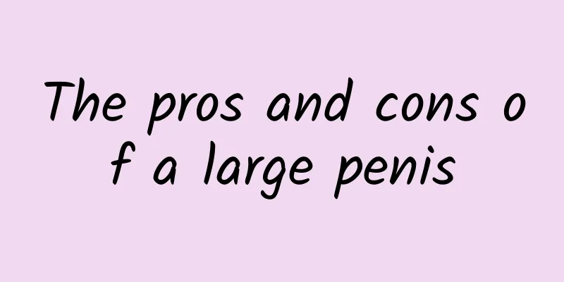 The pros and cons of a large penis
